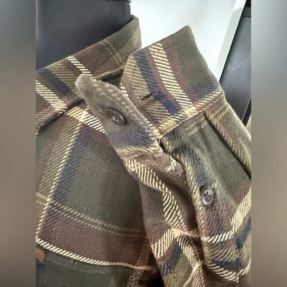 Orvis Multicolor Flannel Plaid Shirt w/POCKETS - Picture 7 of 11